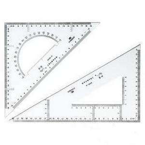 得力三角尺 6430